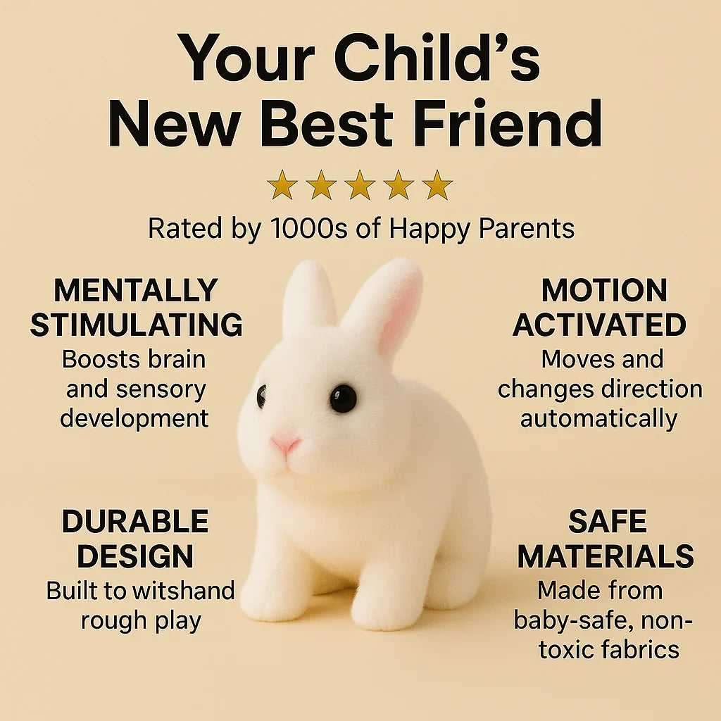 FabBunny™ Hopping Toy