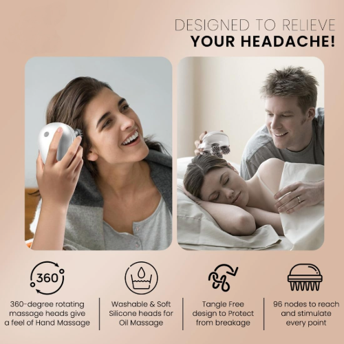 FabCalm™ Electric Head Massager