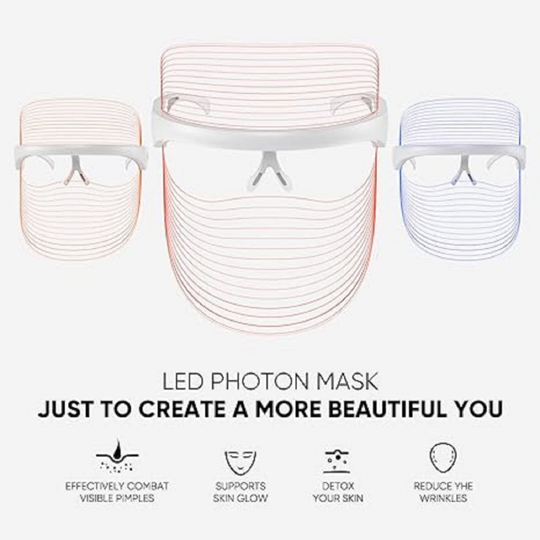 FabGlow™ 3-in-1 LED Beauty Mask