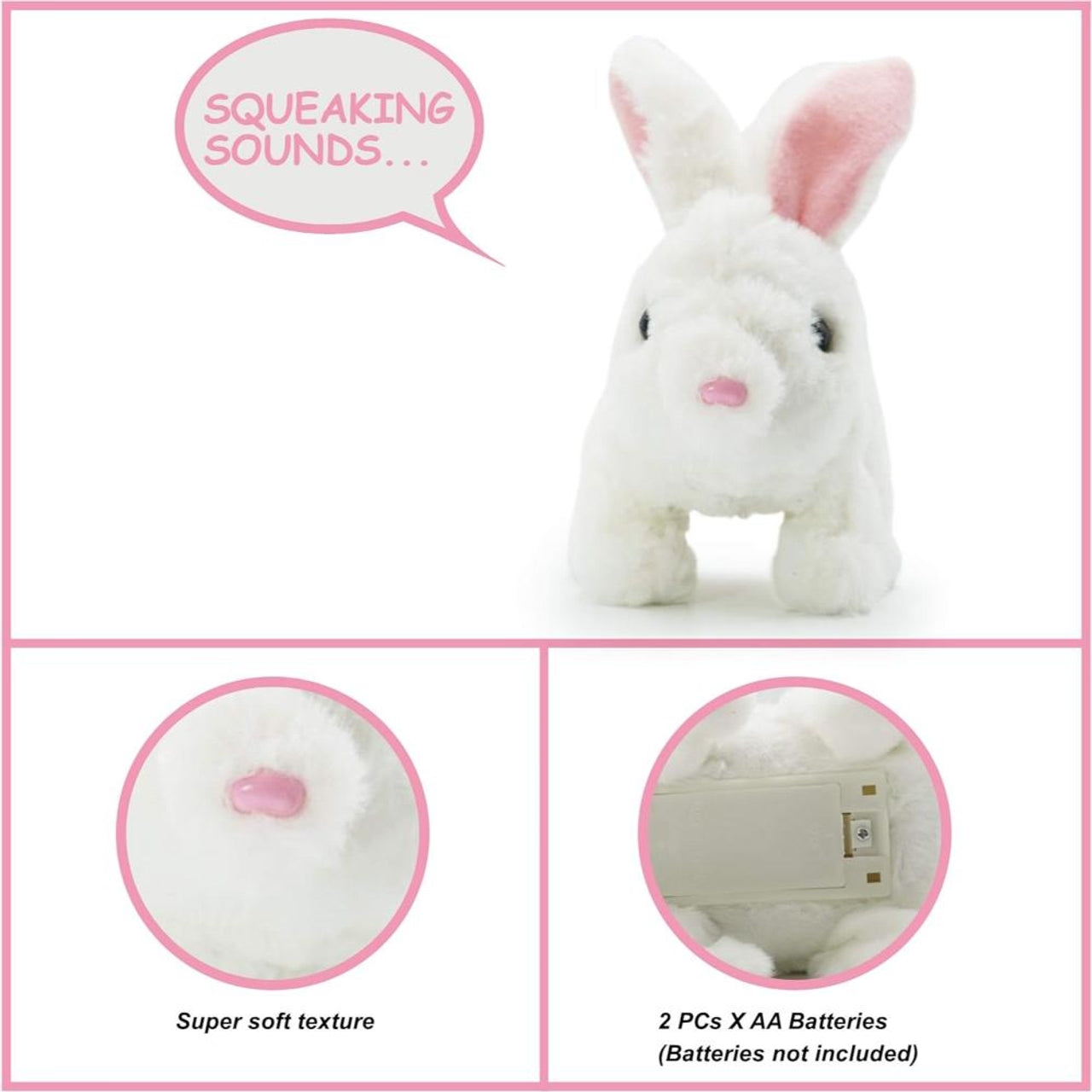 FabBunny™ Hopping Toy